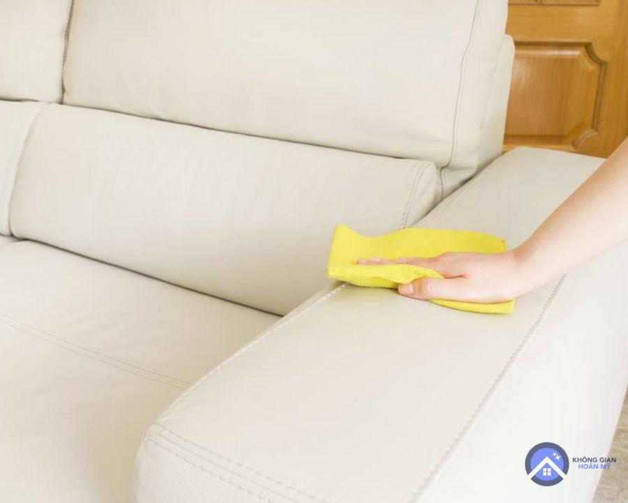 Cách giặt ghế sofa vải, sofa nỉ