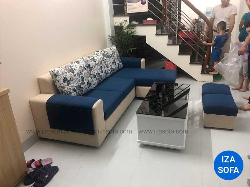 Sofa góc chữ L cho nhà ống